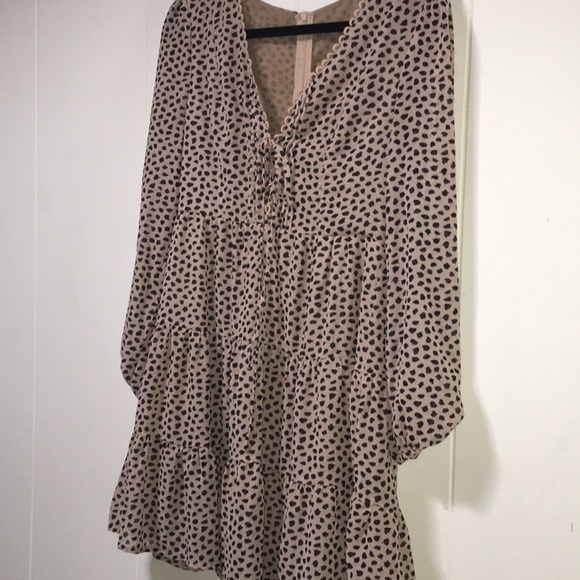 Spotted print dress - Picture 4 of 6